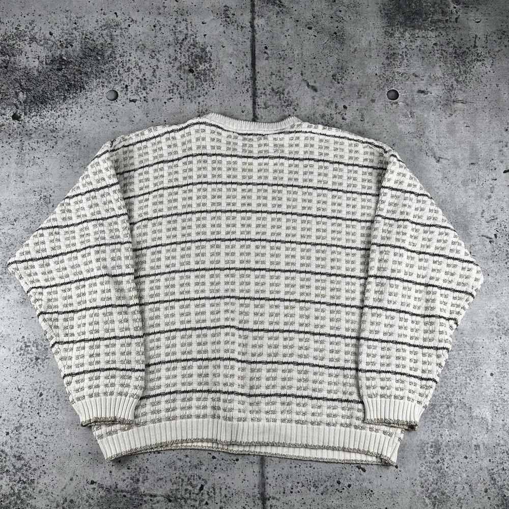David Taylor Mens Textured Knit Made In USA 100% Cotton XL